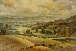 Over Arundel — Ethelbert White