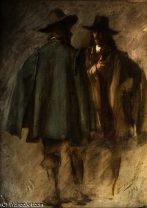 Flight Of Five Members — John Seymour Lucas
