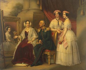 Family of Duke Joseph von Sachsen Altenburg