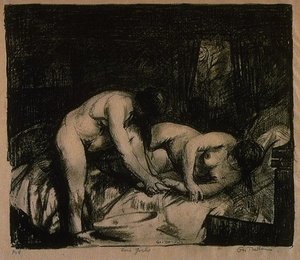 Two Girls — George Wesley Bellows