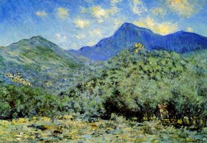 Valle Bouna Near Bordighera — Claude Monet
