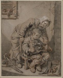 Unterweisung Eines Kleinen Savoyarden — Jean-baptiste Greuze