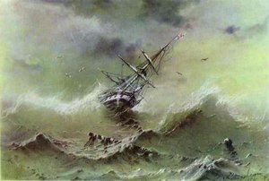 Storm — Ivan Konstantinovich Aivazovsky