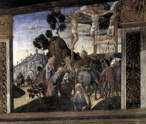 The Last Supper (detail) — Cosimo Rosselli, Renaissance