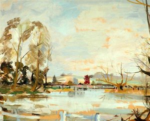 Millpond, Bures, Suffolk — Rowland Suddaby