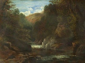 Dell Scene near Betws y Coed