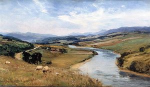 A Highland Glen — David Farquharson