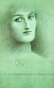 Study Of A Woman — Fernand Khnopff