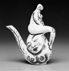 Thinker Teapot — Akio Takamori