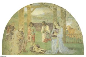 Nativity — Vannucci Pietro (le Perugin)