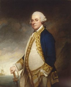 Admiral Sir Charles Hardy — George Romney
