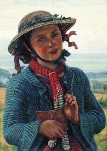 The Schoolgirl's Hymn — William Holman Hunt