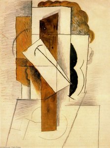 Head Of A Young Woman — Pablo Picasso, Cubist Fragmentation
