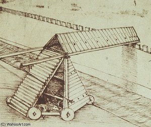 Macchina Per Assalto Alle Mura — Leonardo Da Vinci