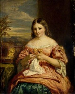 The Young Seamstress — John Graham Gilbert
