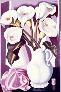 Vase With Calla Lilies — Tamara De Lempicka