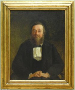 Portrait Of Historian M.kostomarov — Nikolai Ge