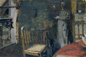 Woman By The Window — Jean-édouard Vuillard, Nabis Movement