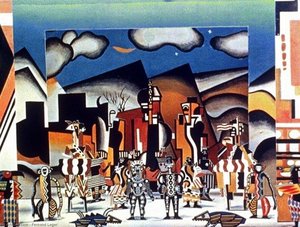 Creation Du Monde And Costumes Set Course. — Fernand Léger, Geometric Abstraction