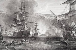 Bombardement Of Algiers — George The Elder Chambers