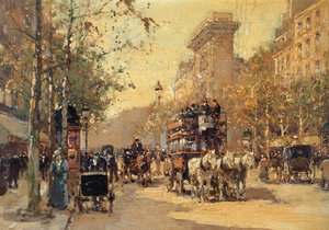 The Porte Saint Martin — Edouard Cortès