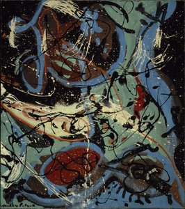 Composition With Pouring Ii — Paul Jackson Pollock, Abstract Expressionism