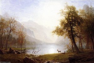 Valley In Kings Canyon — Albert Bierstadt