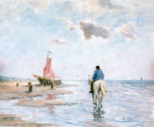 Aan Het Strand — Evert Pieters