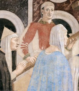 7b. Recognition Of The True Cross (detail) (10) — Piero Della Francesca, Early Renaissance