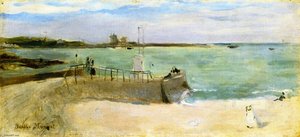 On The Beach — Berthe Morisot
