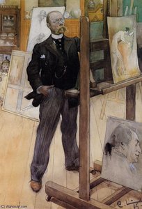 Self Portrait — Carl Larsson