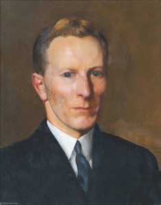 Portrait Of Boris Nolde — Konstantin Andreevic Somov, Contemporary Realism