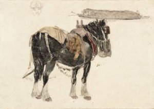 Horse And Barge — David Cox
