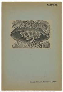 Calavera de la Catrina from the portfolio 36 Grabados: José Guadalupe Posada