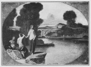 Drei Weibliche Gestalten An Einem Kleinen See — Anselm Feuerbach