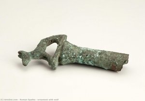 Ornament With Wolf — Roman Opałka