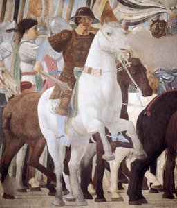 5. Constantine's Victory Over Maxentius (detail) — Piero Della Francesca, Renaissance