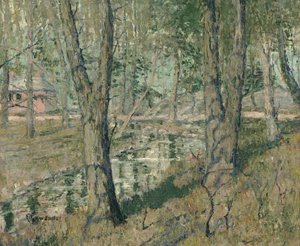 Connecticut Landscape — Ernest Lawson