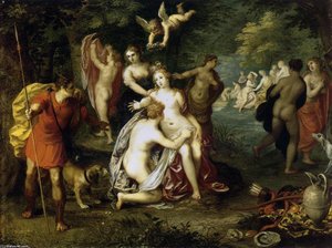 Diana Turns Actaeon Into A Stag — Hendrik Van Balen I, Baroque