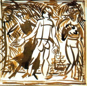 Study For Dance — Raoul Dufy