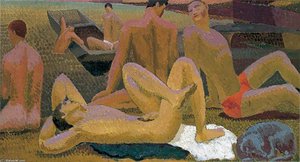 Bathers By The Pond — Duncan Grant