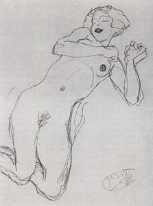 Study For The Maiden — Gustav Klimt