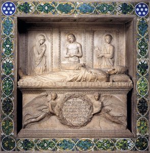Monument To Bishop Benozzo Federighi — Luca Della Robbia, Renaissance Humanism