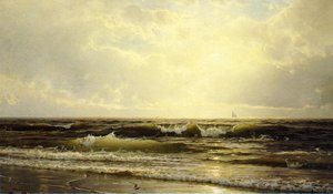 Distant Sails At Dusk — William Trost Richards