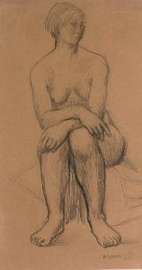 Seated Girl — Henry Moore