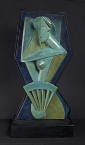 Woman With Fan — Alexander Archipenko