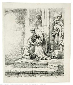 The Return Of The Prodigal Sun — Rembrandt Van Rijn