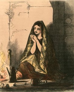 Cinderella In The Chimney Corner — John Absolon
