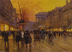 Boulevard De La Madeleine — Edouard Cortès