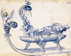 Sketch For A Sleigh — Giuseppe Arcimboldo